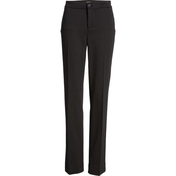 Nydj Women's Slim Trouser Pants in Black Curves 360 C11Z8001